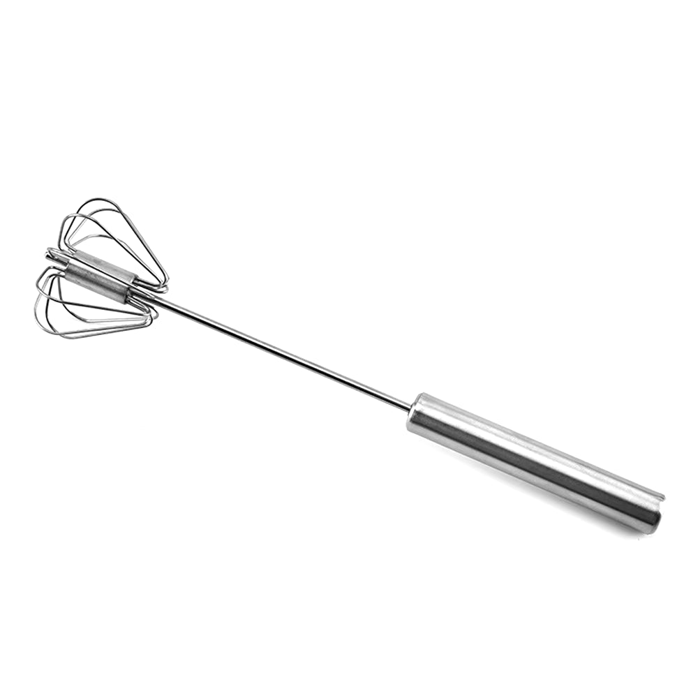 1Pc Stainless Steel Easy Beater Foamer Rotate Hand Push Whisk Mixer Egg Cream Stirrer Sauce Shaker Cake Blender Kitchen Tools